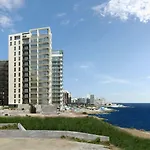 Seafront In With Pool, Upmarket Complex Sliema